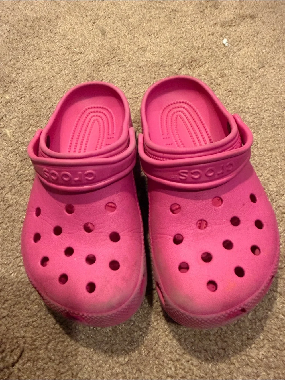 Kids Pink J3 crocs